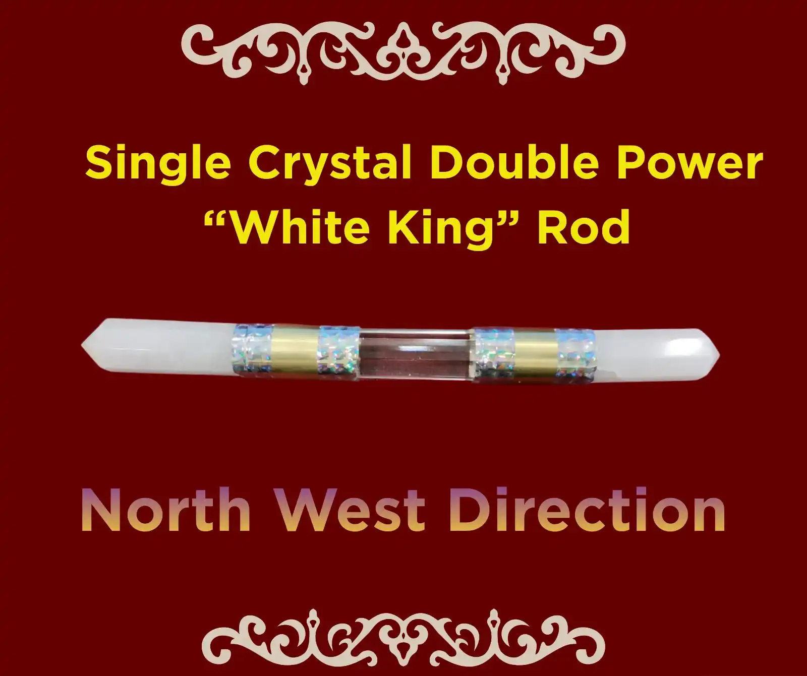 Single Crystal Double Power “White King” Rod 